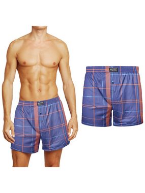 TEXEMP Webboxer 5er-10er Pack Herren Webboxer Boxershorts Baumwolle Unterwäsche (Spar-Pack, 5-St) Atmungsaktiv & Hautfreundlich