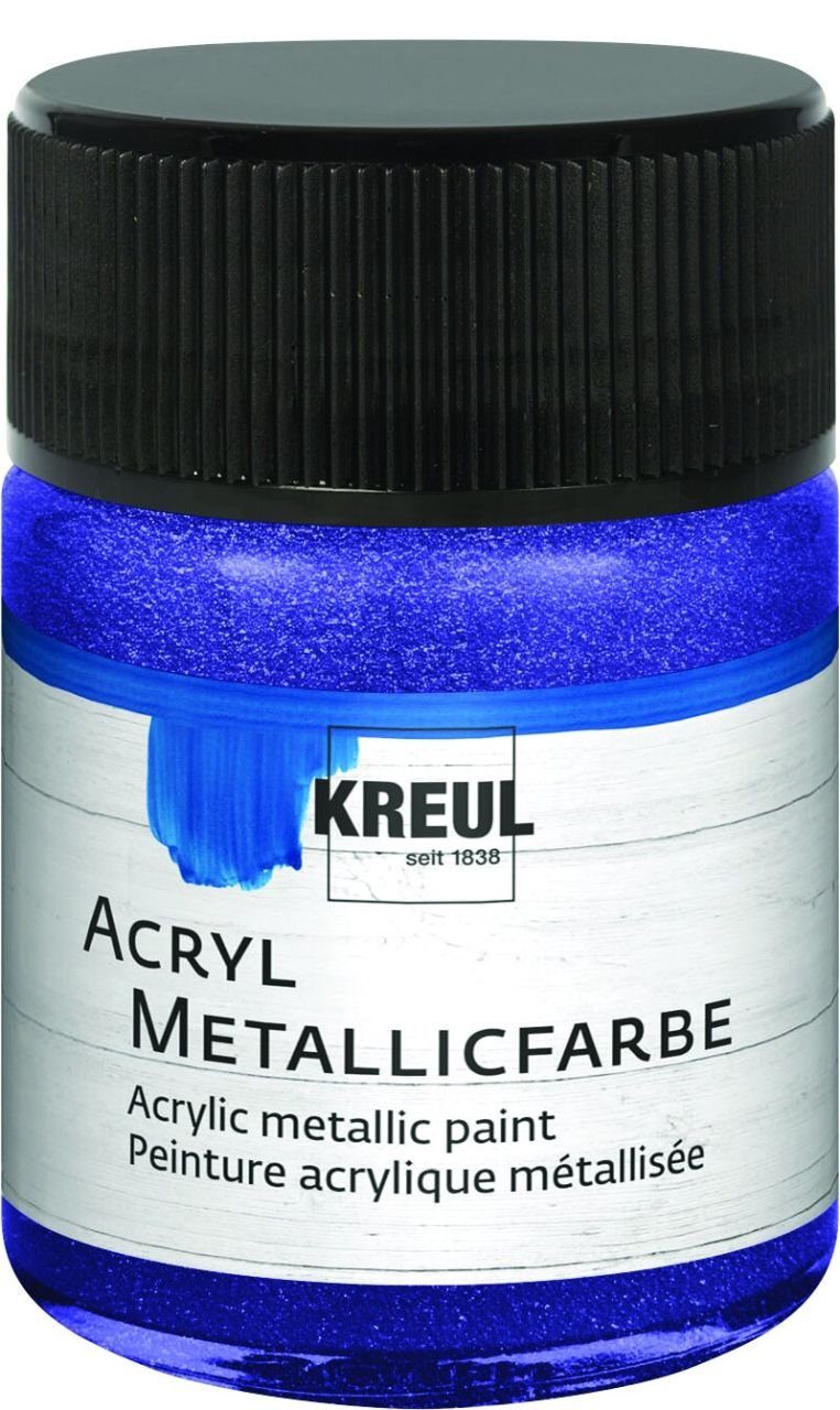 Kreul Künstlerstift Kreul Acryl Metallicfarbe violett 50 ml