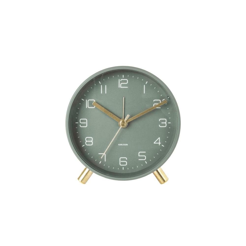 Karlsson Uhr Wecker Lofty Mattgrün günstig online kaufen