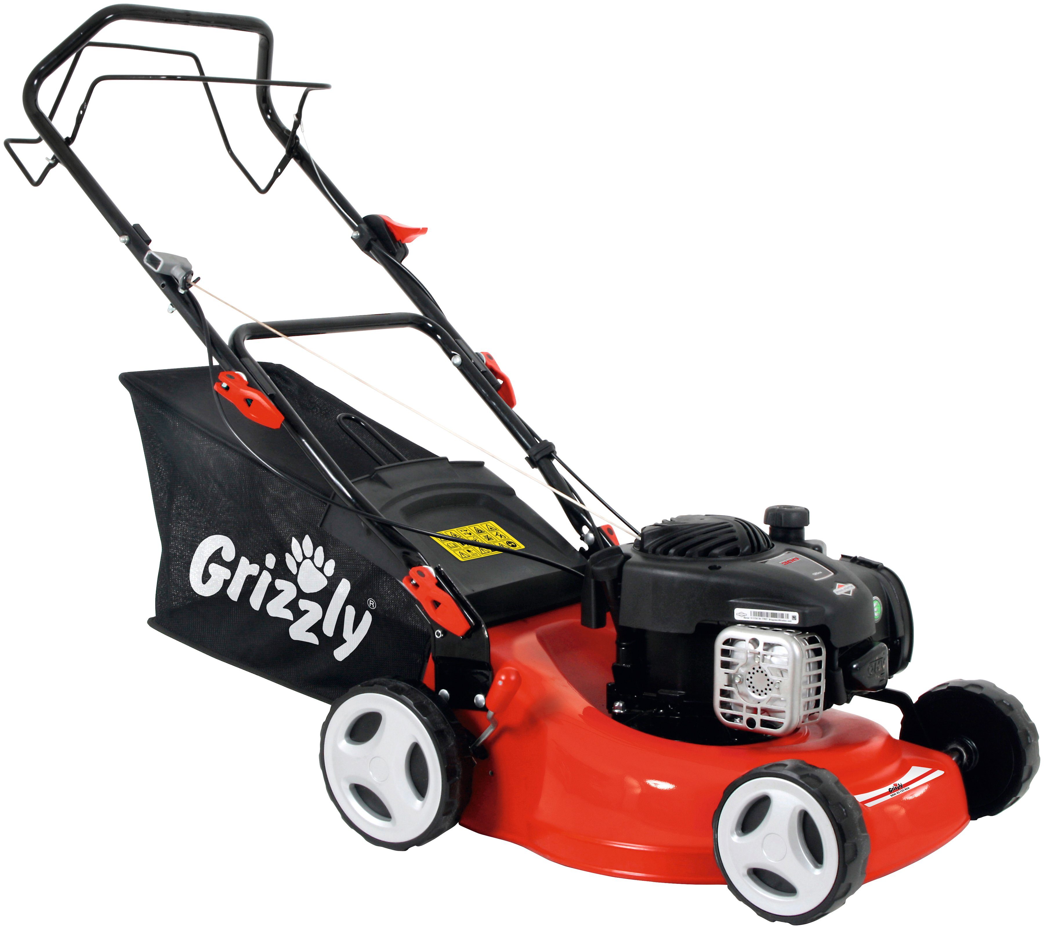 Grizzly Tools Benzinrasenmäher »BRM 42125 BSA«, 42 cm Schnittbreite