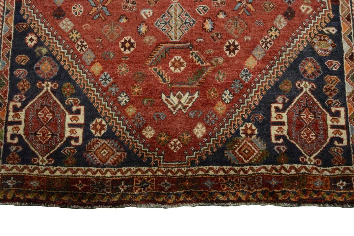 10 124x177 Orientteppich Perserteppich, / rechteckig, Handgeknüpfter Trading, Nain Shiraz Orientteppich mm Höhe: