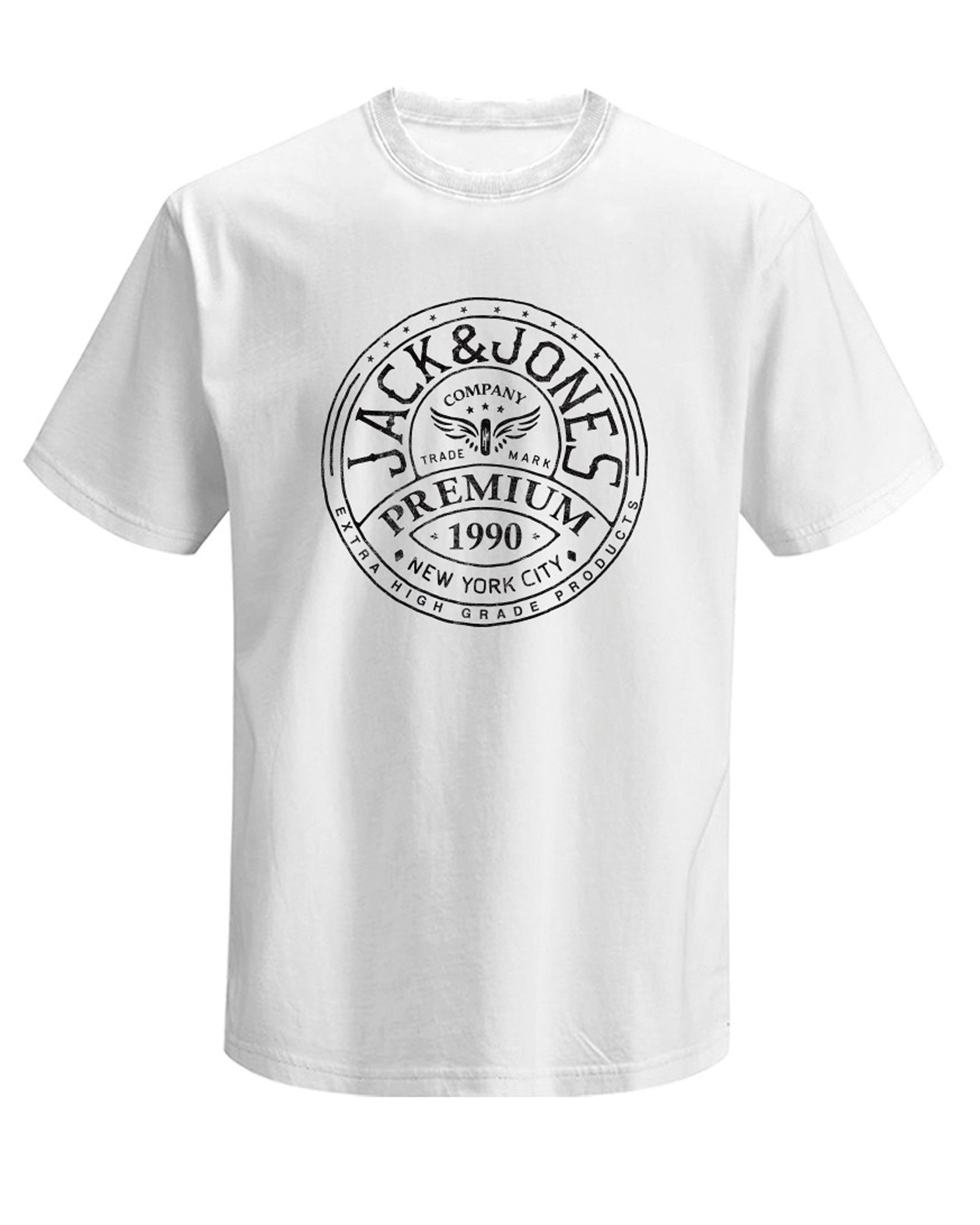 Jack & Jones Rundhalsshirt JPRBLUZACK SS TEE FST 3PK MP (Packung, 3-tlg) günstig online kaufen