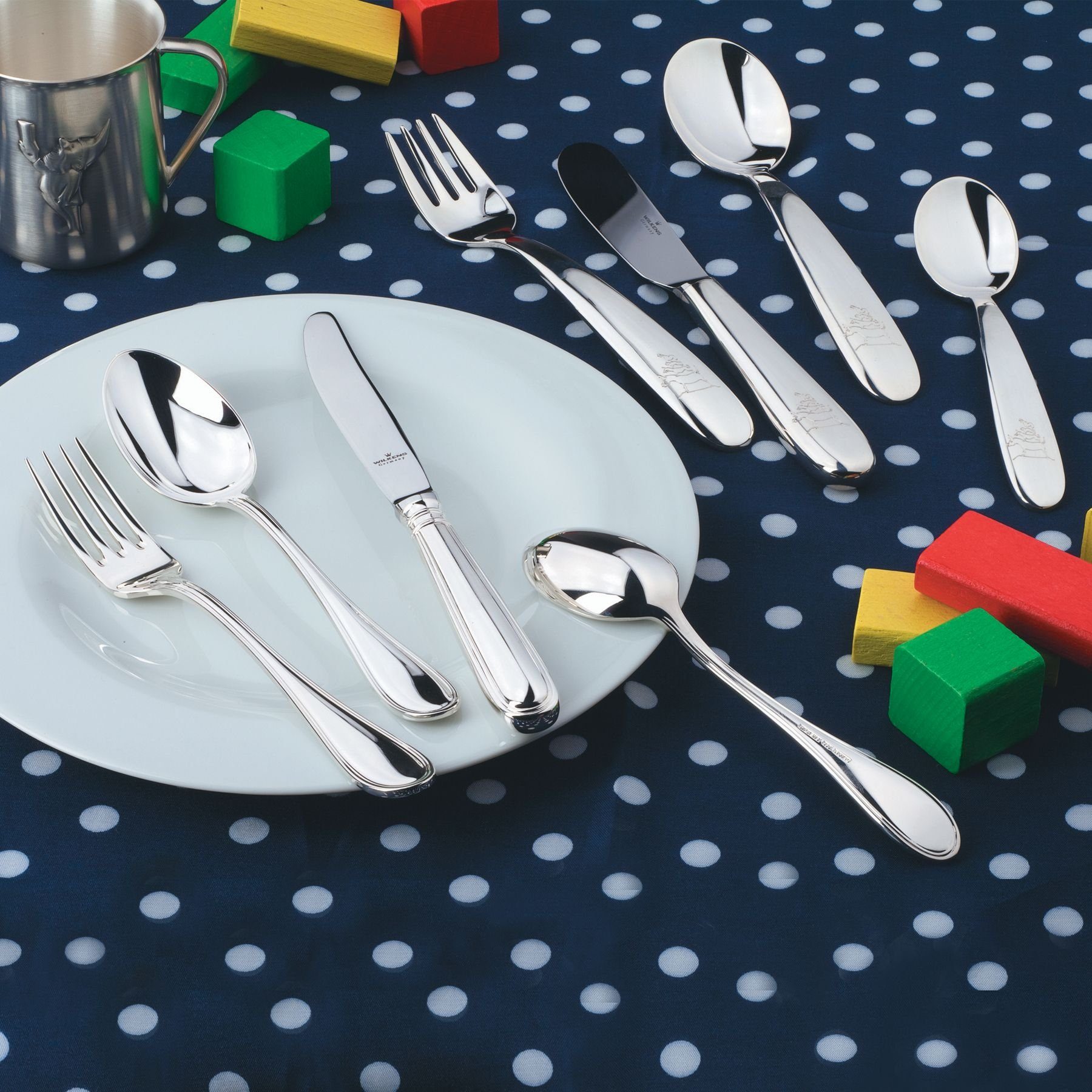 Kinderbesteck, Sterlingsilber