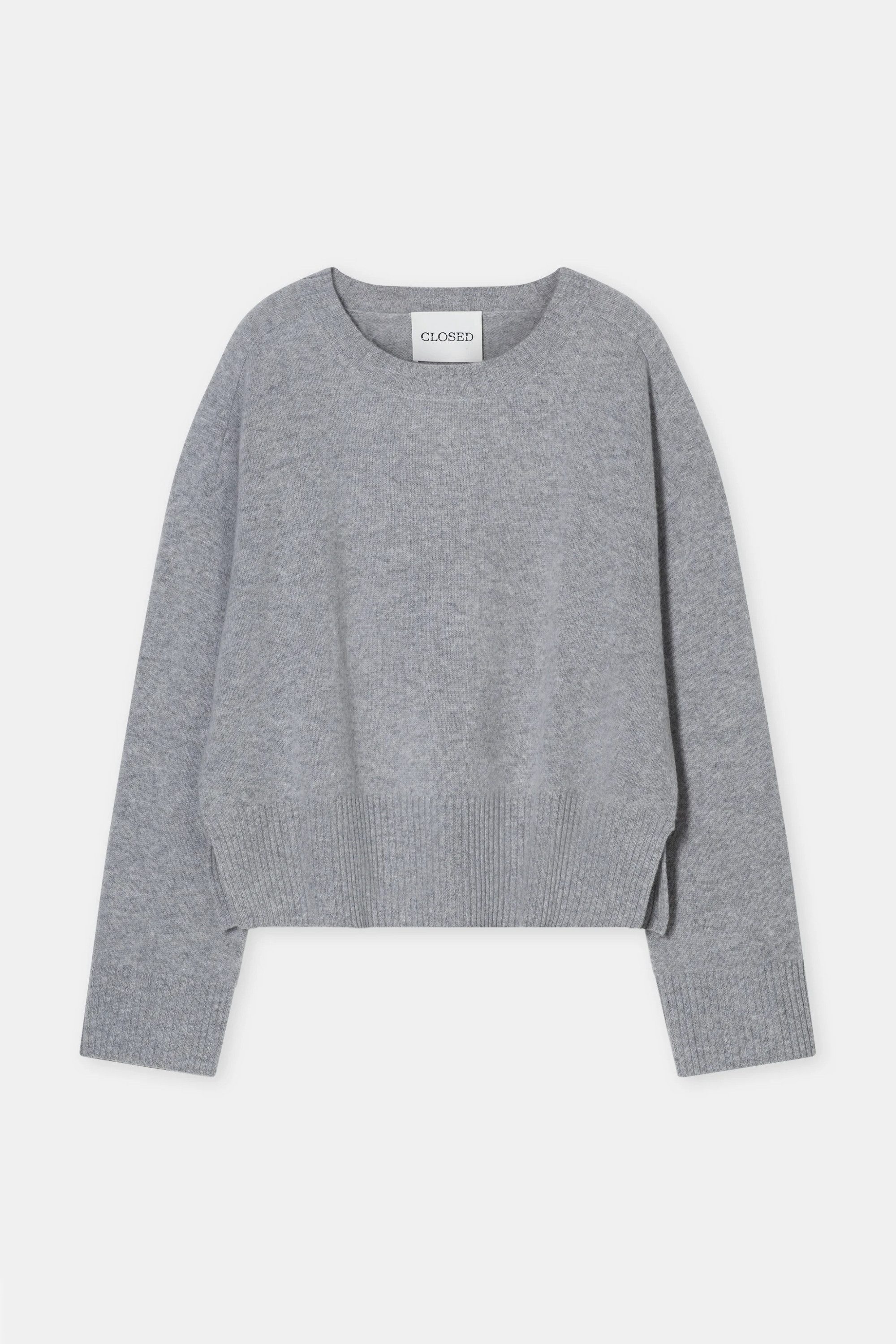 Strickpullover Crew neck wide sleeve