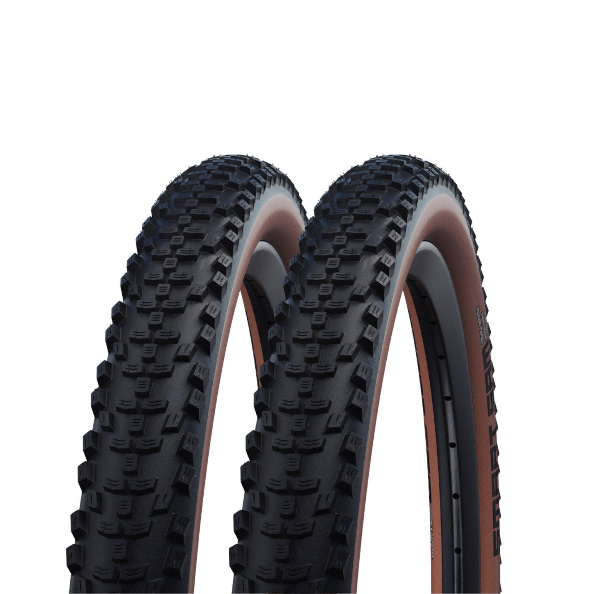 Schwalbe Fahrradreifen Smart Sam HS624, (2-tlg), Fahrradreifen Addix Performance Fahrrad MTB Reifen E Bike E-25