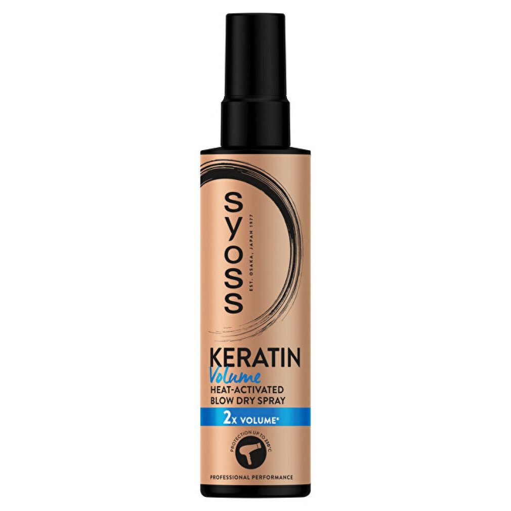 Syoss Hitzeschutzspray SYOSS Keratin & Volumen Hitzeschutz-Haarspray