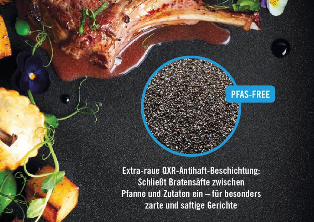 WOLL MADE IN GERMANY Kasserolle Eco Logic QXR, Aluminiumguss (1-tlg)