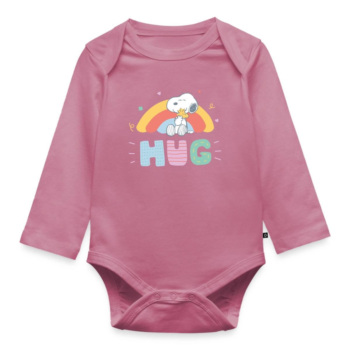 Langarmbody Peanuts Snoopy & Woodstock Hug Tages Baby Body Langarm