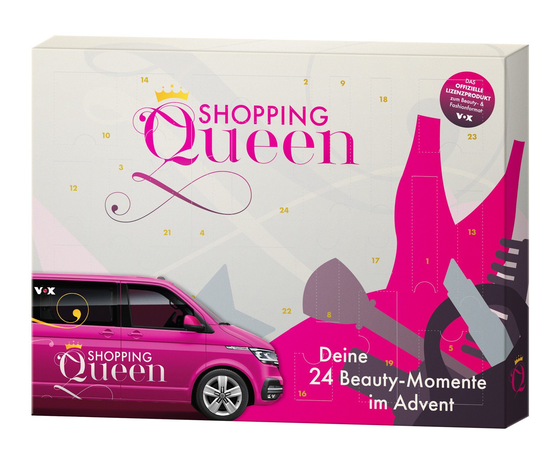 Queen - Deine 24 Beauty-Momente Spielzeug-Adventskalender Queen Shopping Shopping