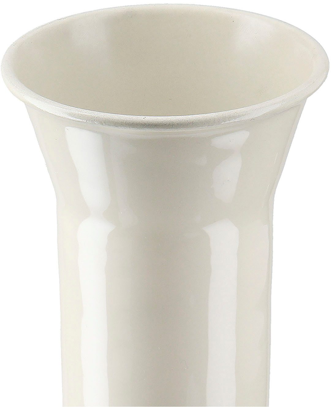 GILDE Tischvase Vase Filu, creme H.36 cm (1 St)