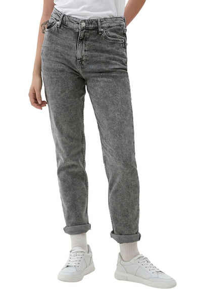 Jacqueline De Yong Denim Jeanshose in Grau Damen Bekleidung Jeans Capri-Jeans und cropped Jeans 