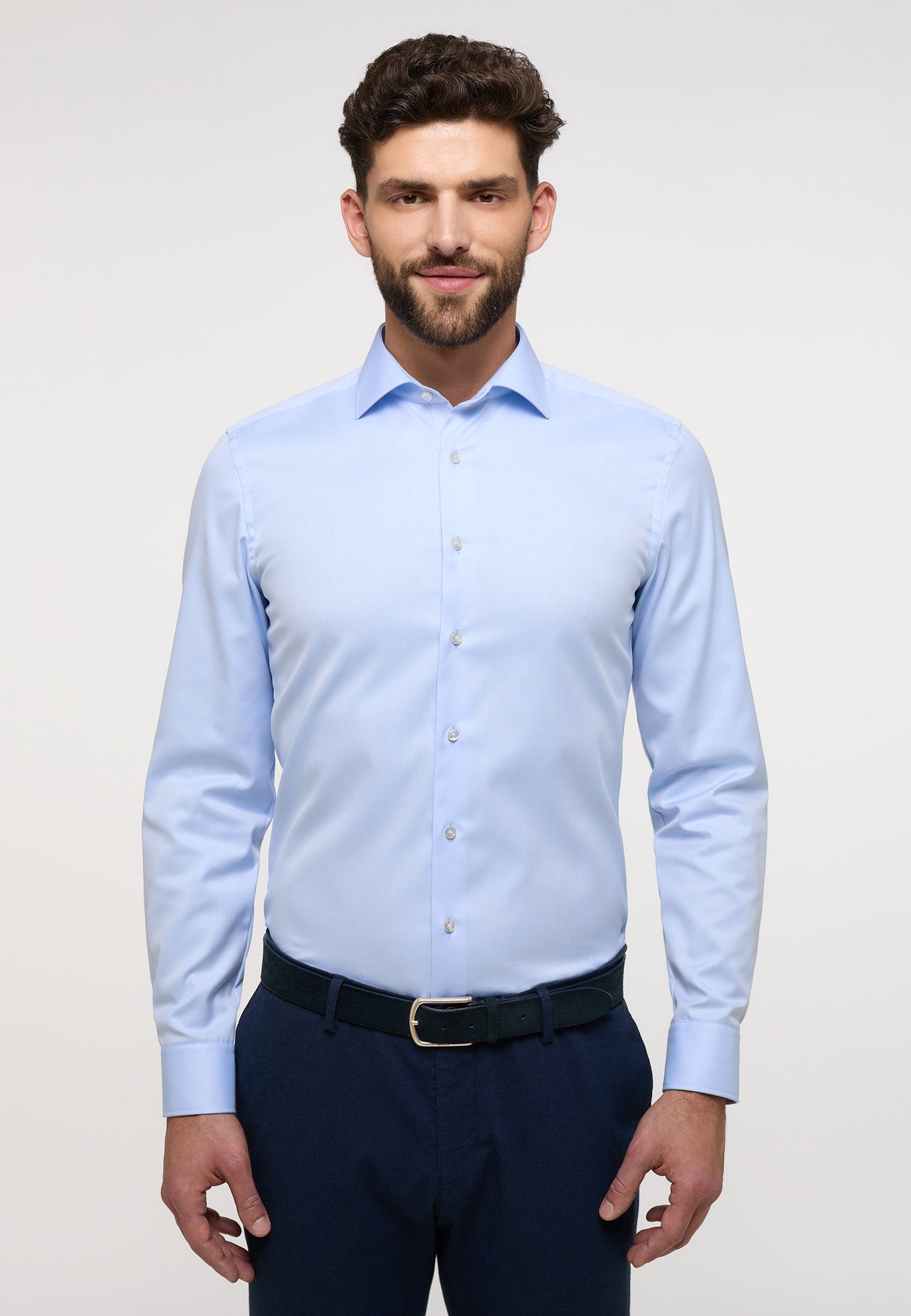 Eterna Langarmhemd SLIM FIT günstig online kaufen