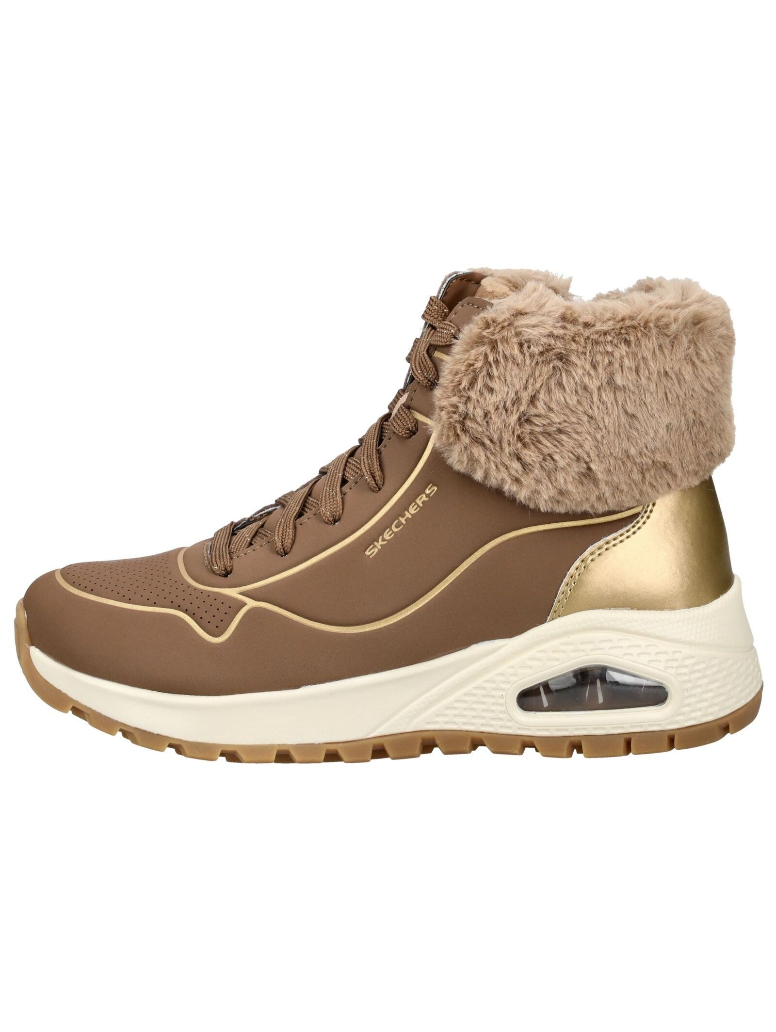 Skechers Skechers Stiefelette Lederimitat/Textil Schnürstiefelette