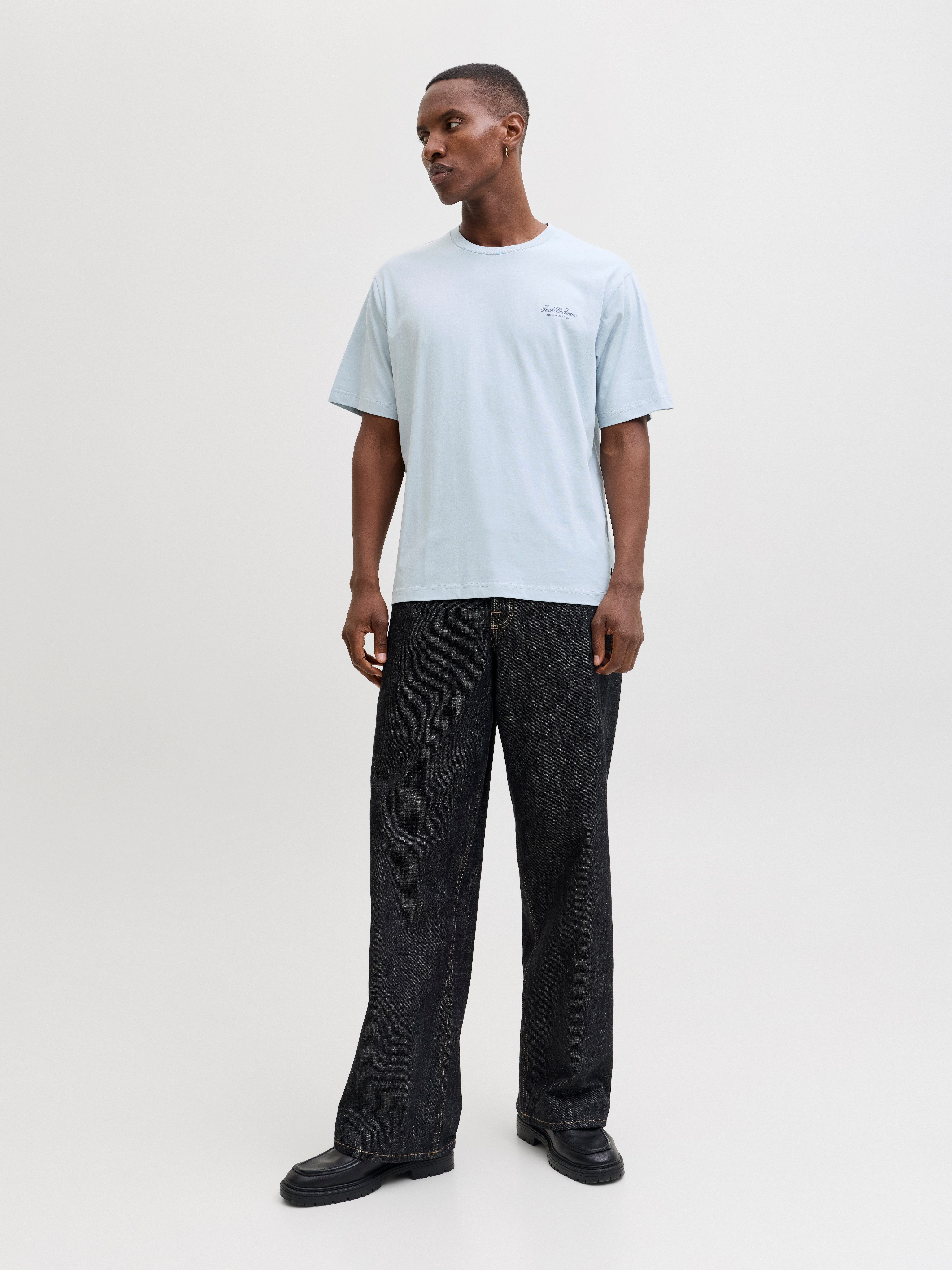 Jack & Jones Rundhalsshirt JJEARCHIVE GRAPHIC TEE SS O-NECK NOOS Baumwolle, relaxed fit – Bild 4 von 5