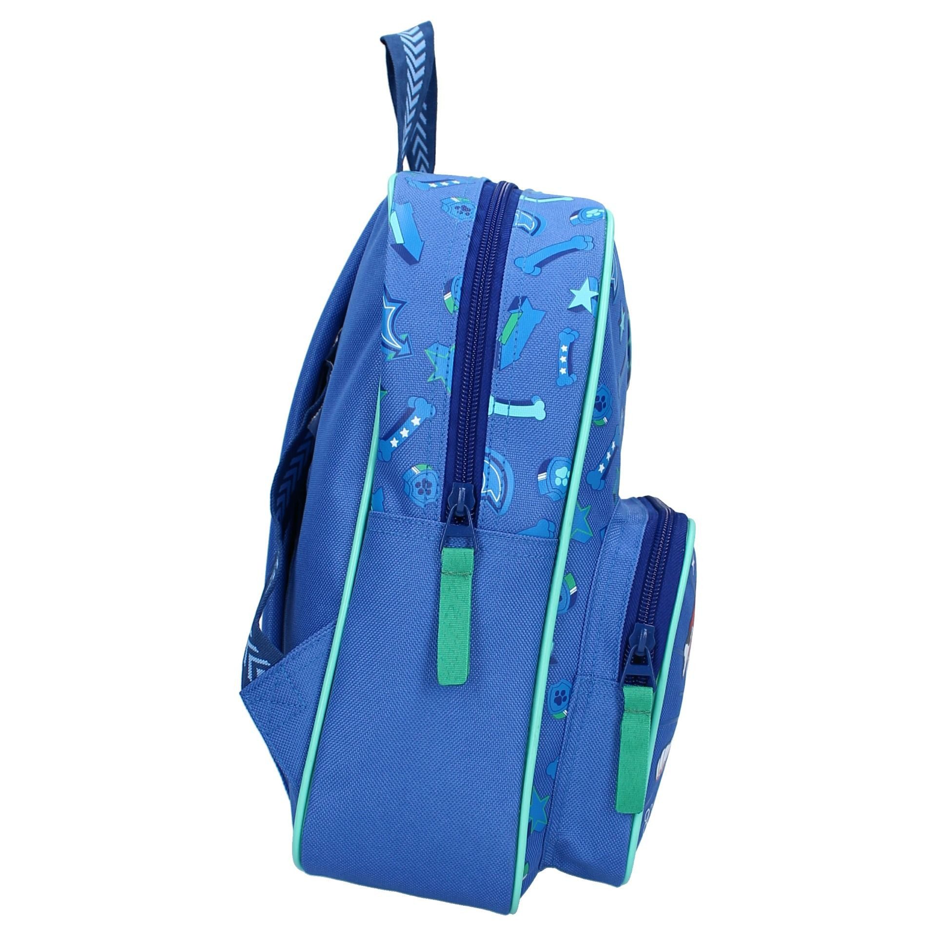 PAW PATROL Kinderrucksack Blauer Kinder Rucksack für Kindergarten und Ausflüge