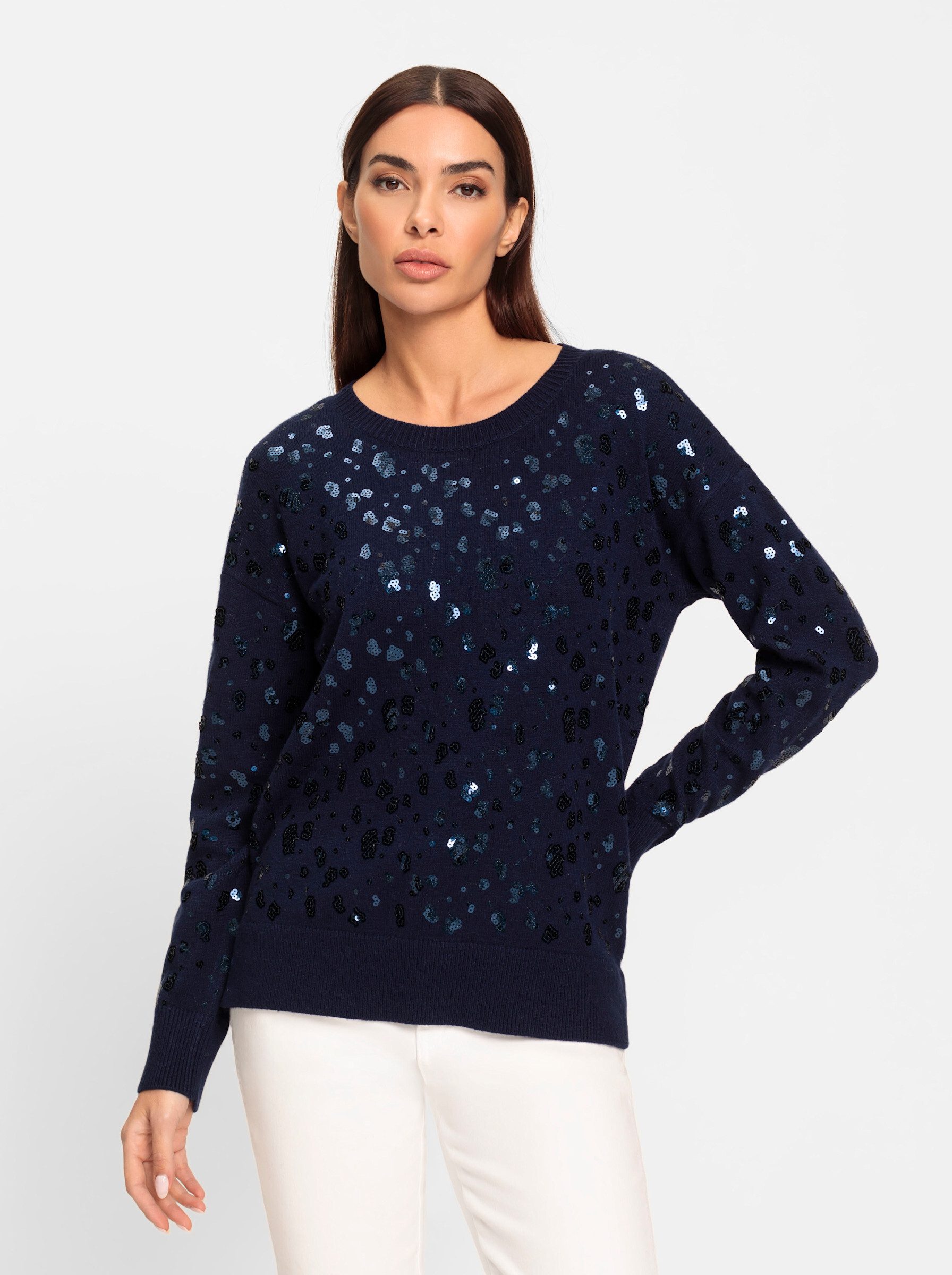 Strickpullover Langarm-Pullover