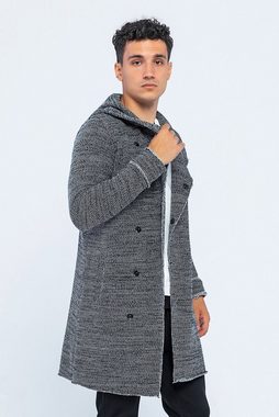 Ron Tomson Cardigan mit Kapuze