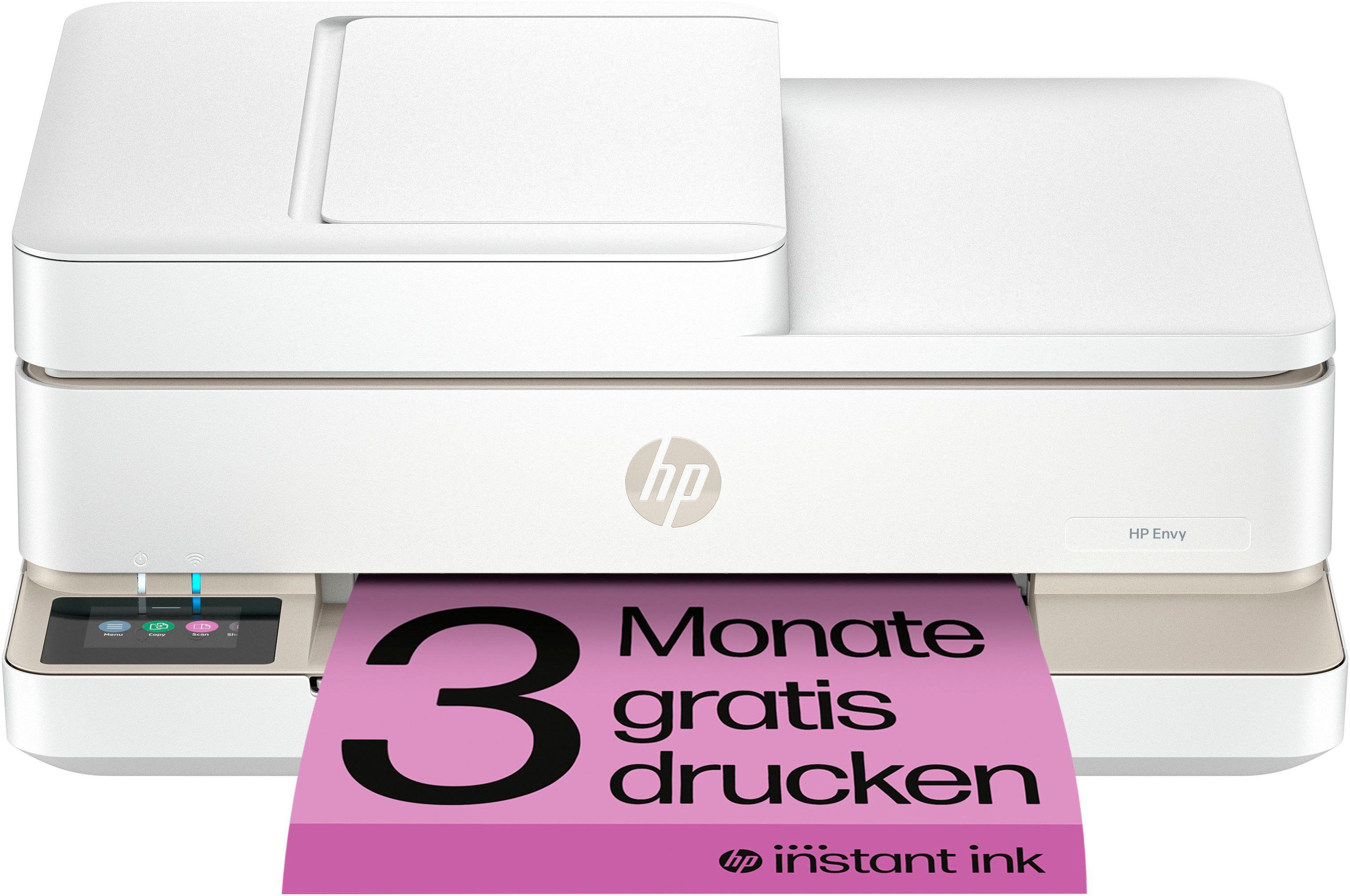 HP Envy 6520e Multifunktionsdrucker, (WLAN (Wi-Fi), Mit HP Instant Ink 3 Probemonate gratis drucken)