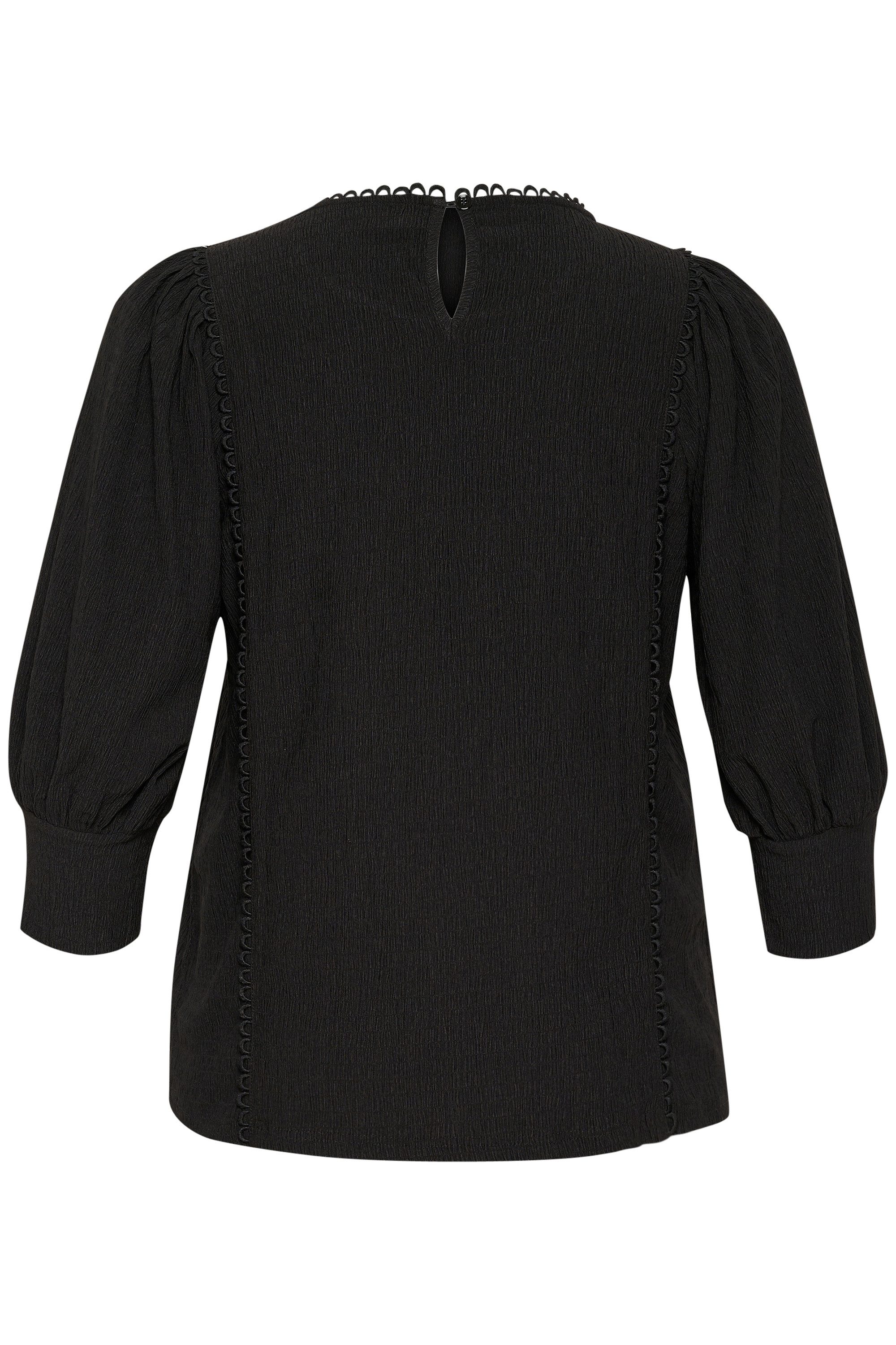 KAFFE Curve Langarmbluse Langarm-Bluse KCalvina Große günstig online kaufen