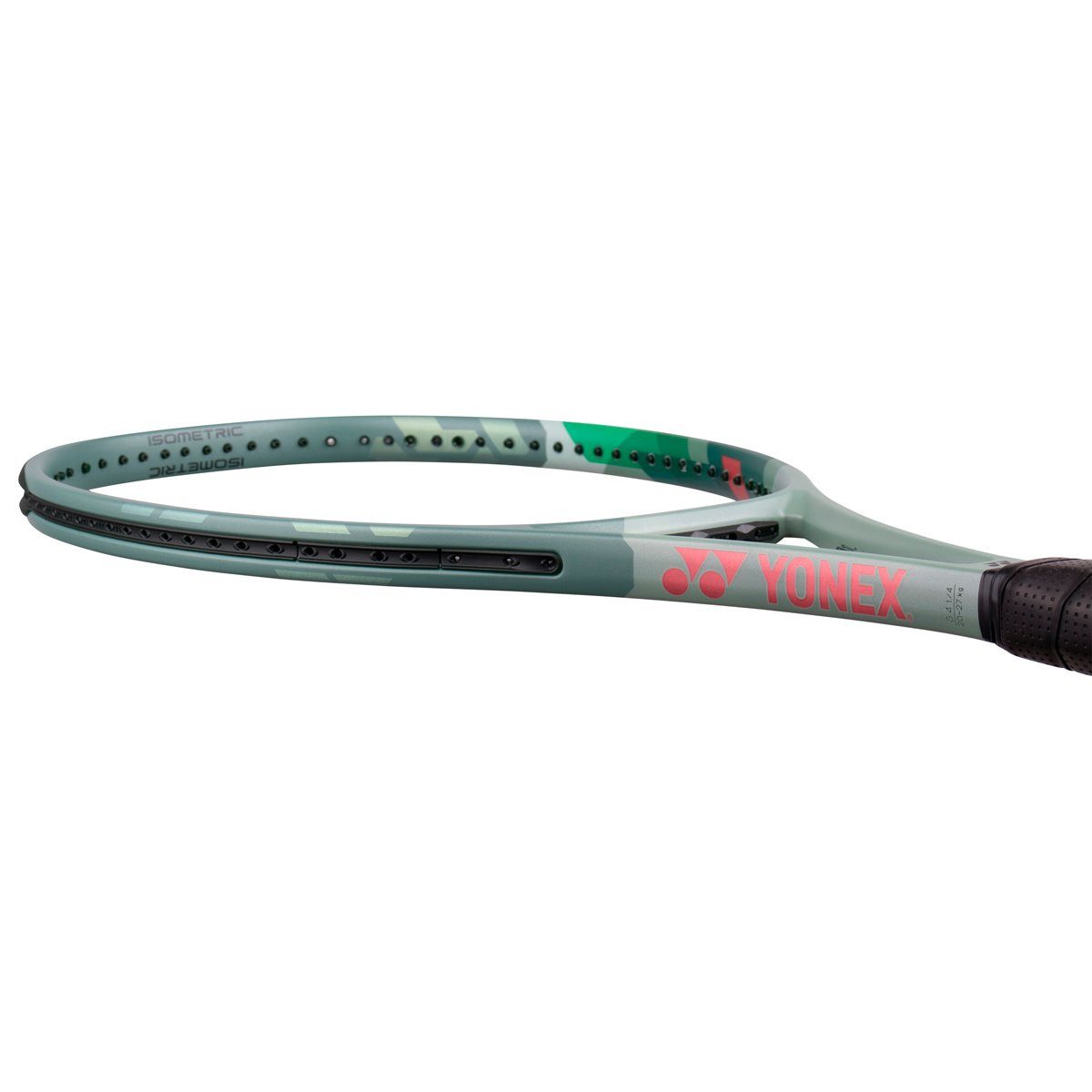 Yonex Tennisschläger Percept 97in/320g/Turnier olivegrün - unbesaitet
