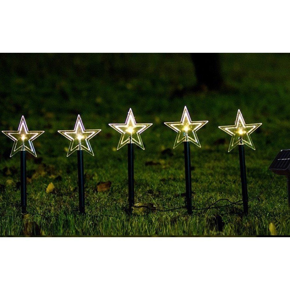 Garten Solarleuchten GelldG Solarleuchte für LED Außen Garten, Solarlampen