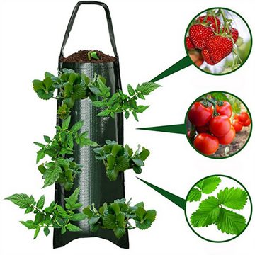 RefinedFlare Pflanzkübel Hängende Erdbeer-Wachstumstasche, 8 Löcher, Gartenbedarf (1 St)