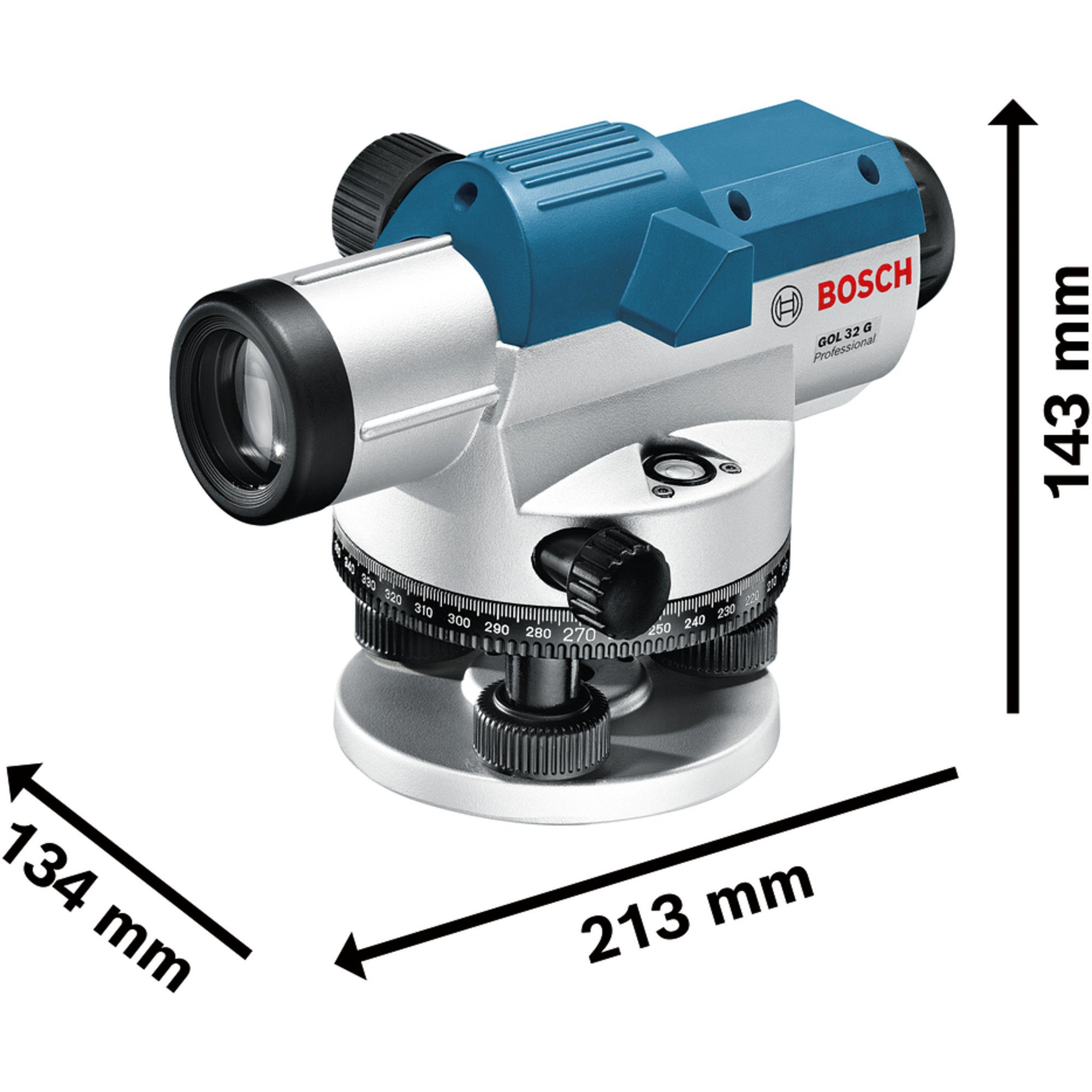 BOSCH Akku-Multifunktionswerkzeug Bosch Professional Optisches 32 GOL Nivelliergerät