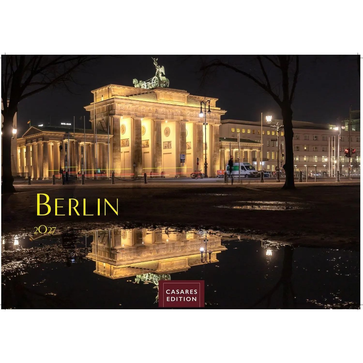Wandkalender Berlin Kalender 2027 - Wandkalender, Fotokalender Deutschland 50...