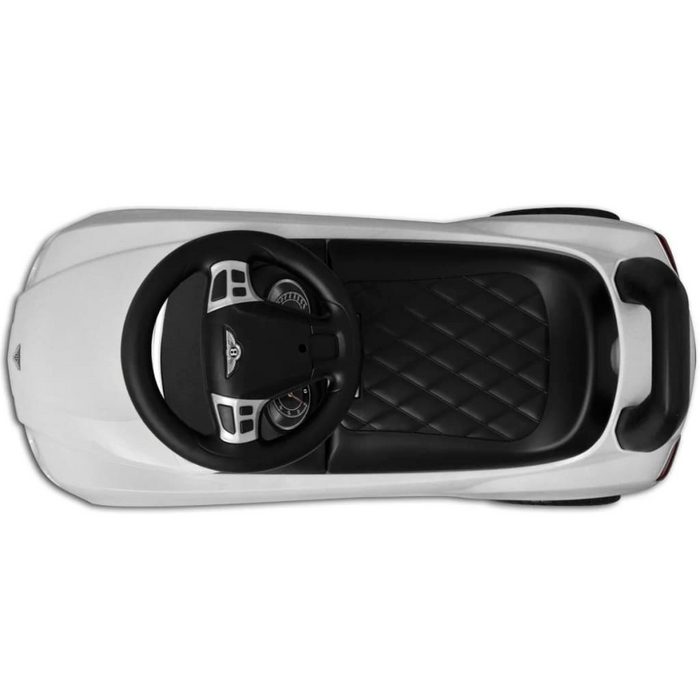 vidaXL Rutscherauto Rutscher Rutschfahrzeug Läufer Bentley Kinderauto mit Fußantrieb Weiß