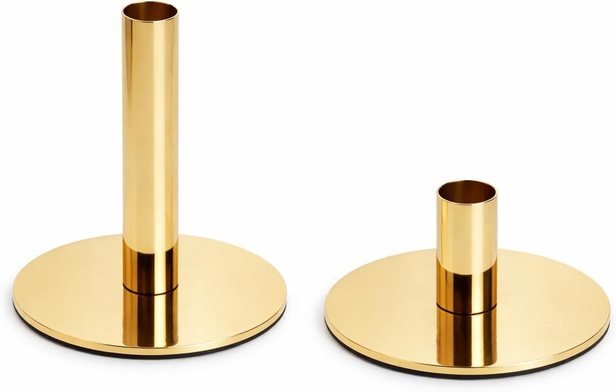 Ihr Ideal Home Range GmbH Kerzenhalter Adventskranz Metall Gold Ø 38 cm Kerzenhalter für 4 Stumpenkerzen