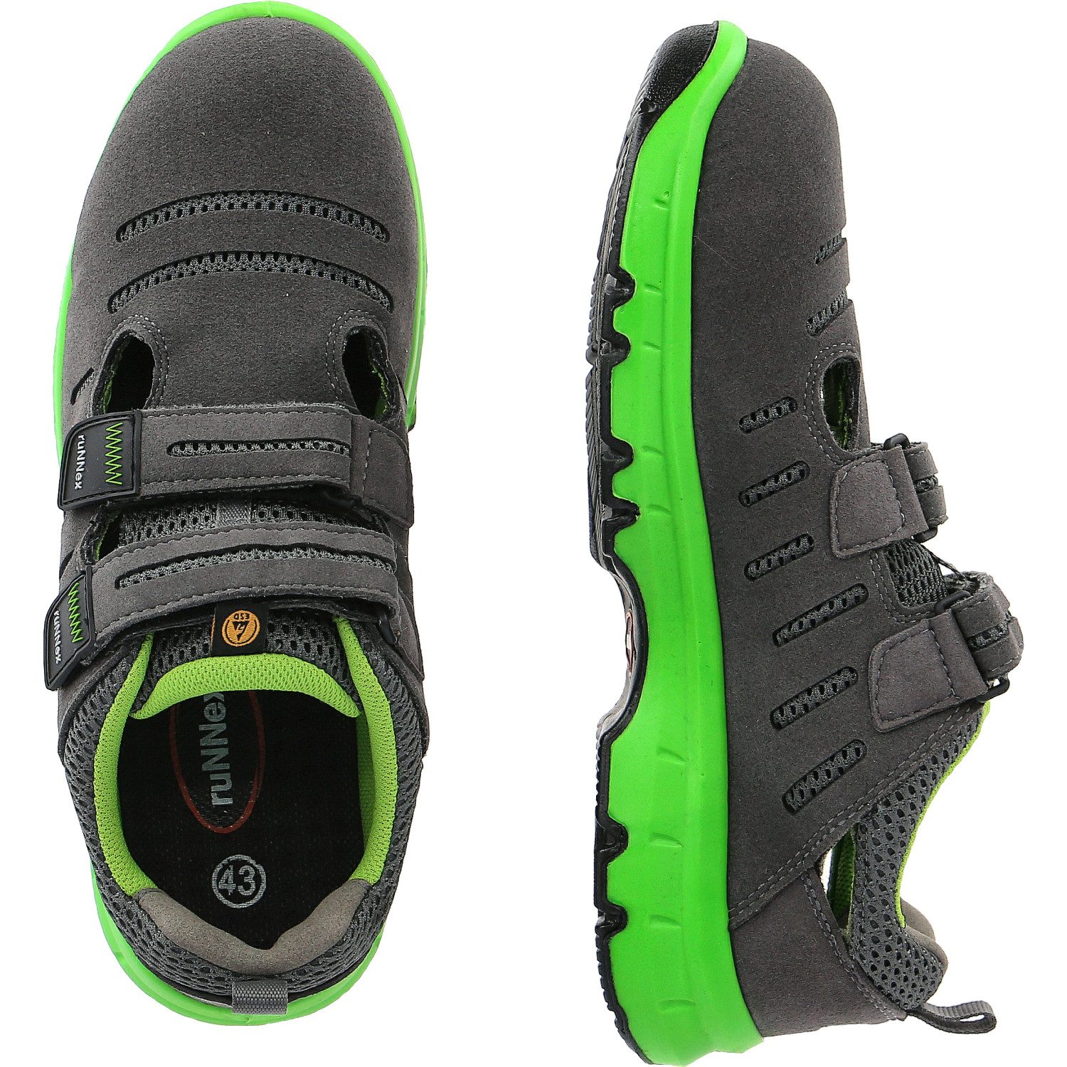 RUNNEX Sicherheitssandale S1P SRC "5171" FlexStar Sicherheitsschuh