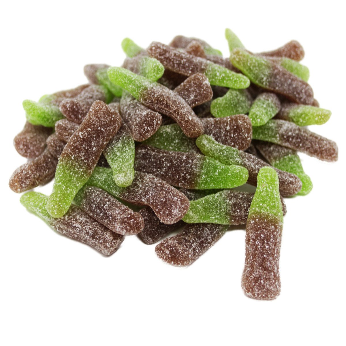 JAKE Süßigkeit, Jake Fruchtgummi saure Cola Flaschen Halal Sour Cola Bottles 1000g