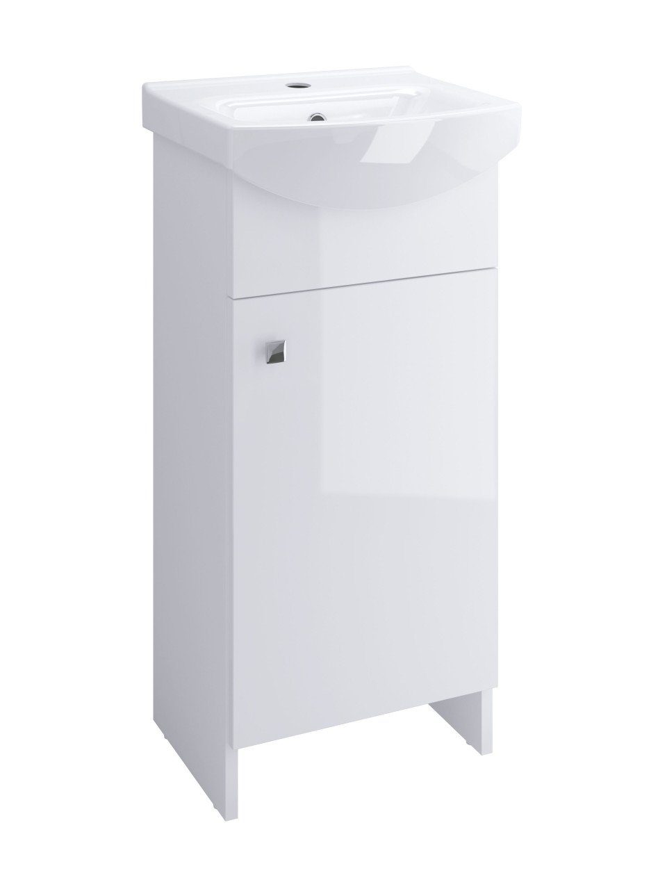 Trend Line Waschtischarmatur TrendLine Badezimmerset Sati weiß 40 cm günstig online kaufen