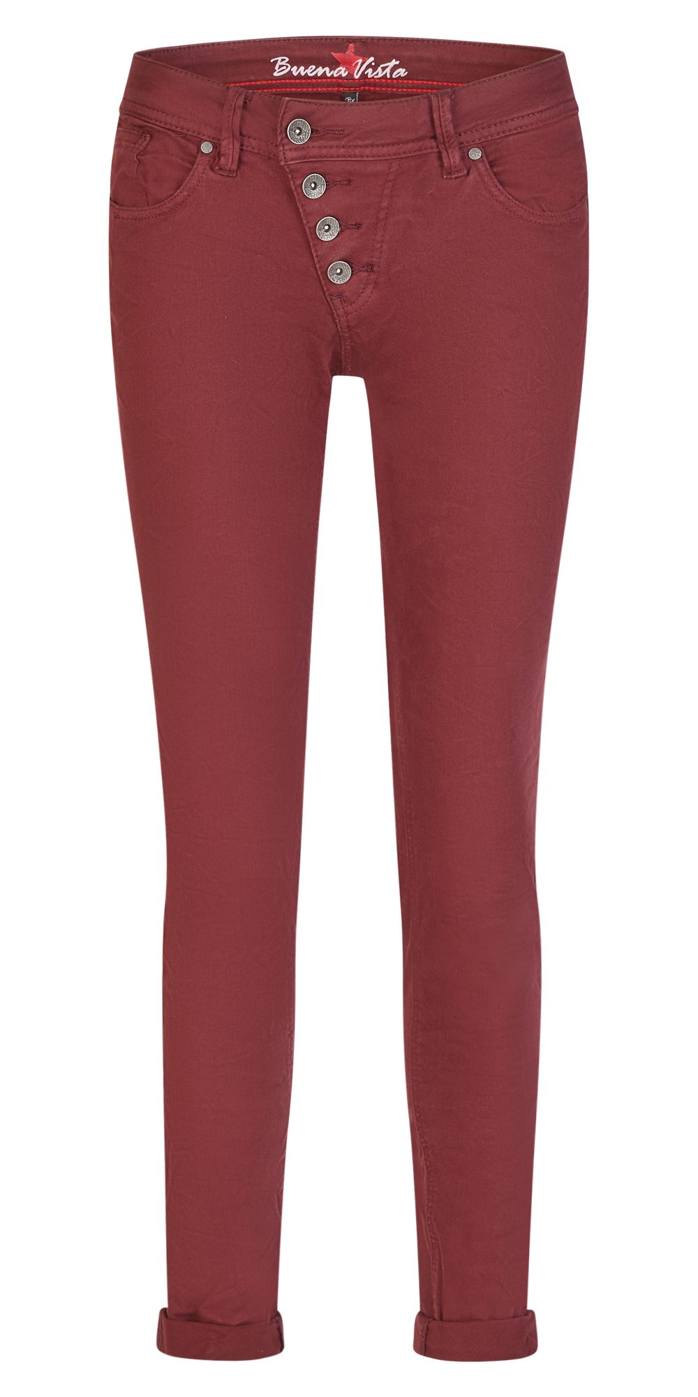 Stretch-Jeans BUENA VISTA MALIBU bordeaux 2508 B5001 4141.8996 - Stretch Twill