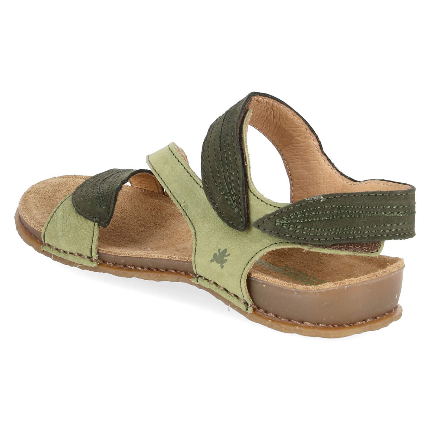 El Naturalista El Naturalista N5810S Liken-Kaki Damen Rauleder green Keilsandalette