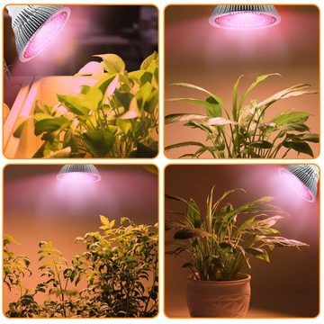 GOOLOO Pflanzenlampe LED Pflanzenlicht Vollspektrum wachsen Licht Pflanzenlampe Gewächshaus, Pflanze wachsen Licht200 LEDS, Ausgewähltes Material für Luftfahrtleitungen, für Zimmerpflanzen Gemüse und Blumen