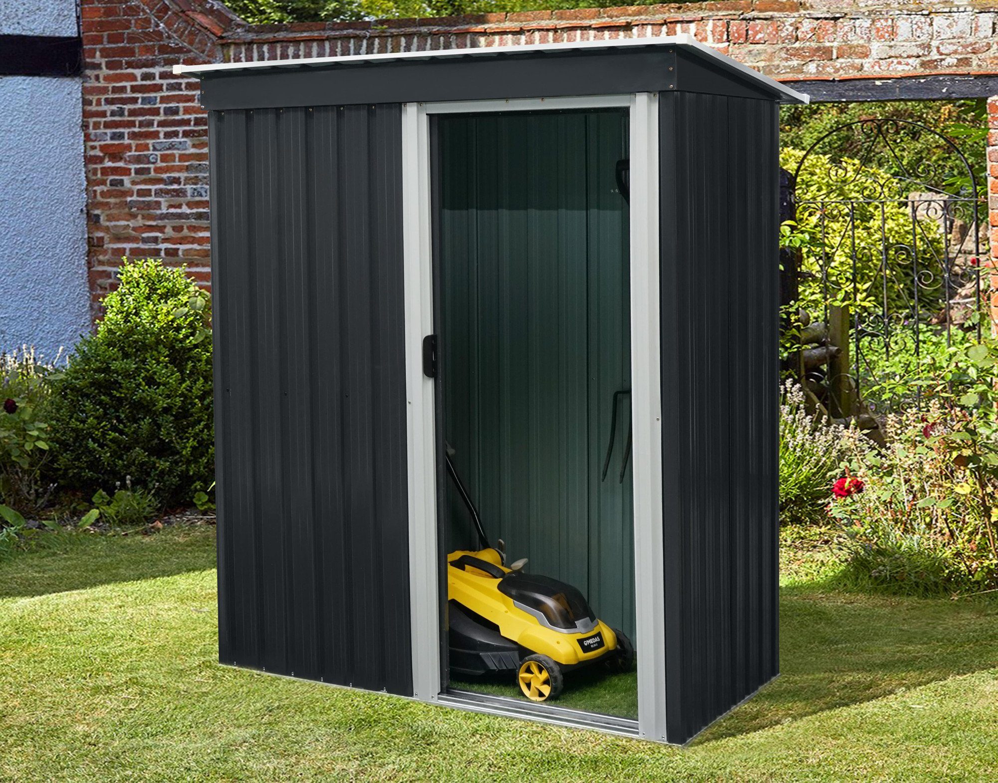 HOME DELUXE Gerätehaus »Geräteschuppen BOHIO XS«, BxT 163,00x89,00