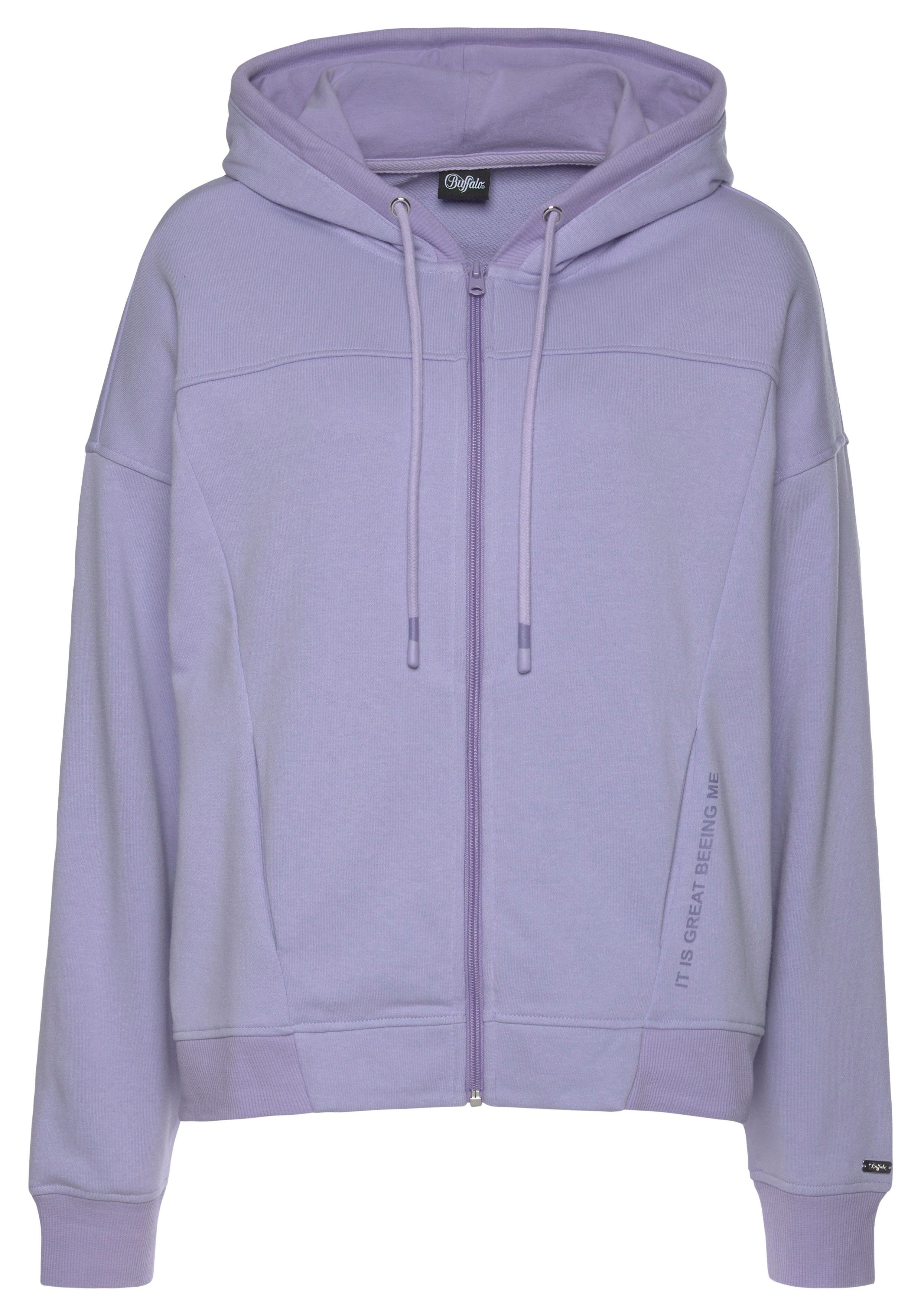 Buffalo Kapuzensweatjacke mit Statement 