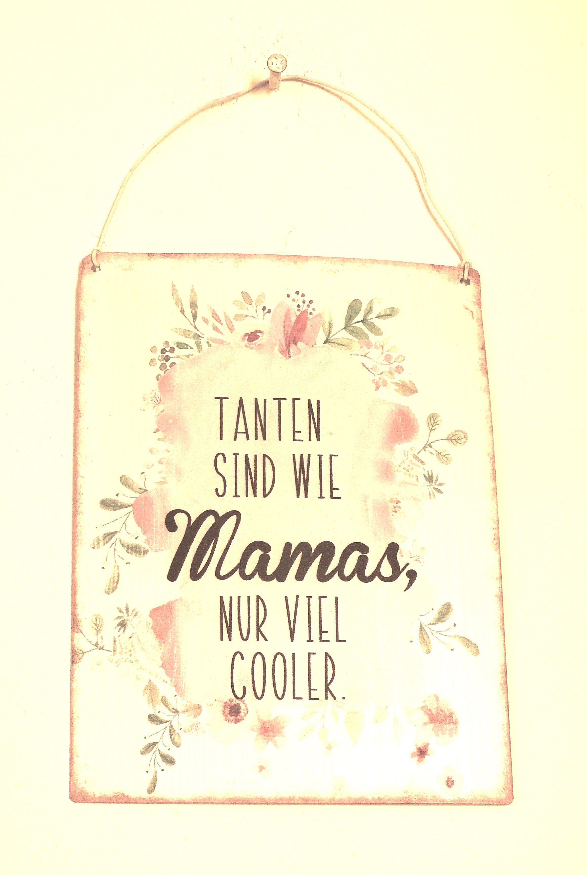 C&T Handels GmbH Metallschild Tanten