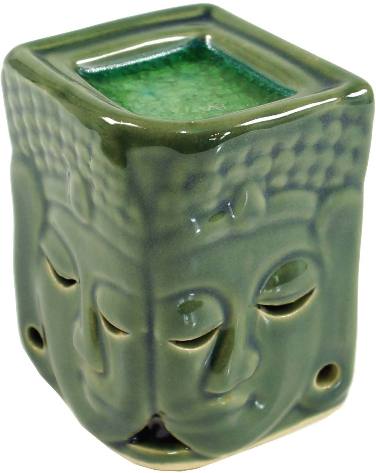 Duftlampe Exotische Duftlampe, Aromalampe Keramik Buddha..