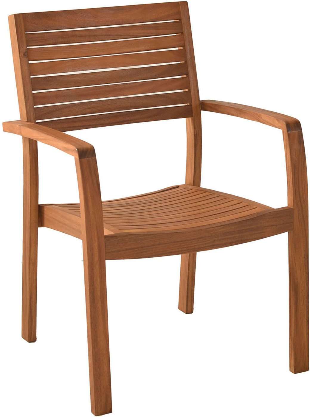 MERXX Garten-Essgruppe »Batavia«, (Set, 9-tlg., Tisch doppelt ausziehbar: 100x 180/220/260x 75 cm), Sessel stapelbar, Doppelausziehtisch Beine 9x9 cm stark