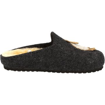 SUPERSOFT Damen Clogs 522-298 "Schaf" gefüttert Filz Pantoffeln Hausschuh gepolstert