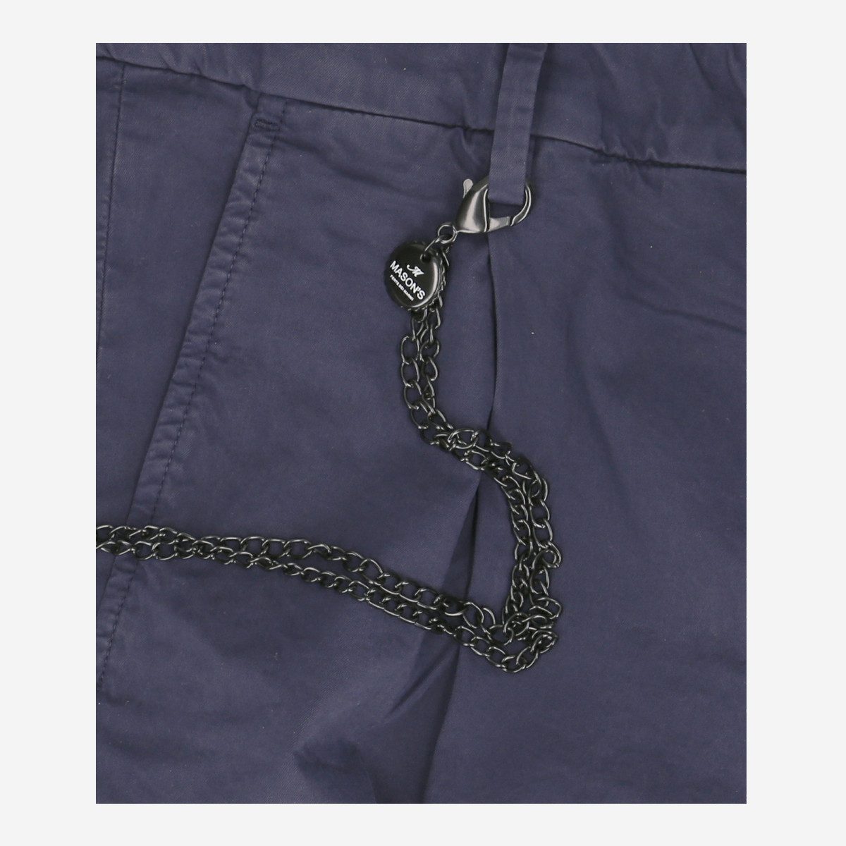 Mason's Stoffhose Mason’s 9BE2C7793 CBE700-006, Hosen, Blau