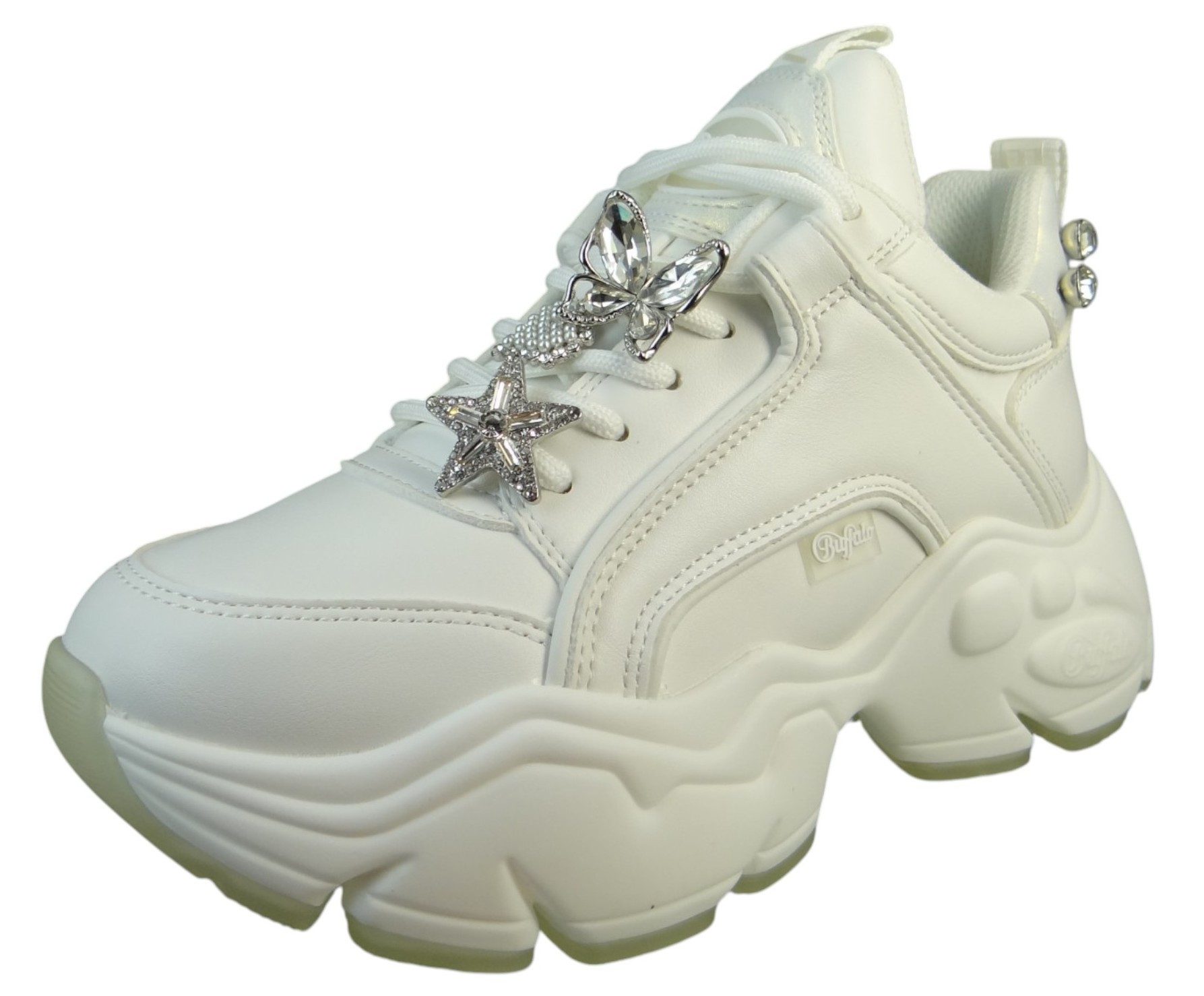 Buffalo PD00016405 Binary Ice 5.0 Offwhite Sneaker