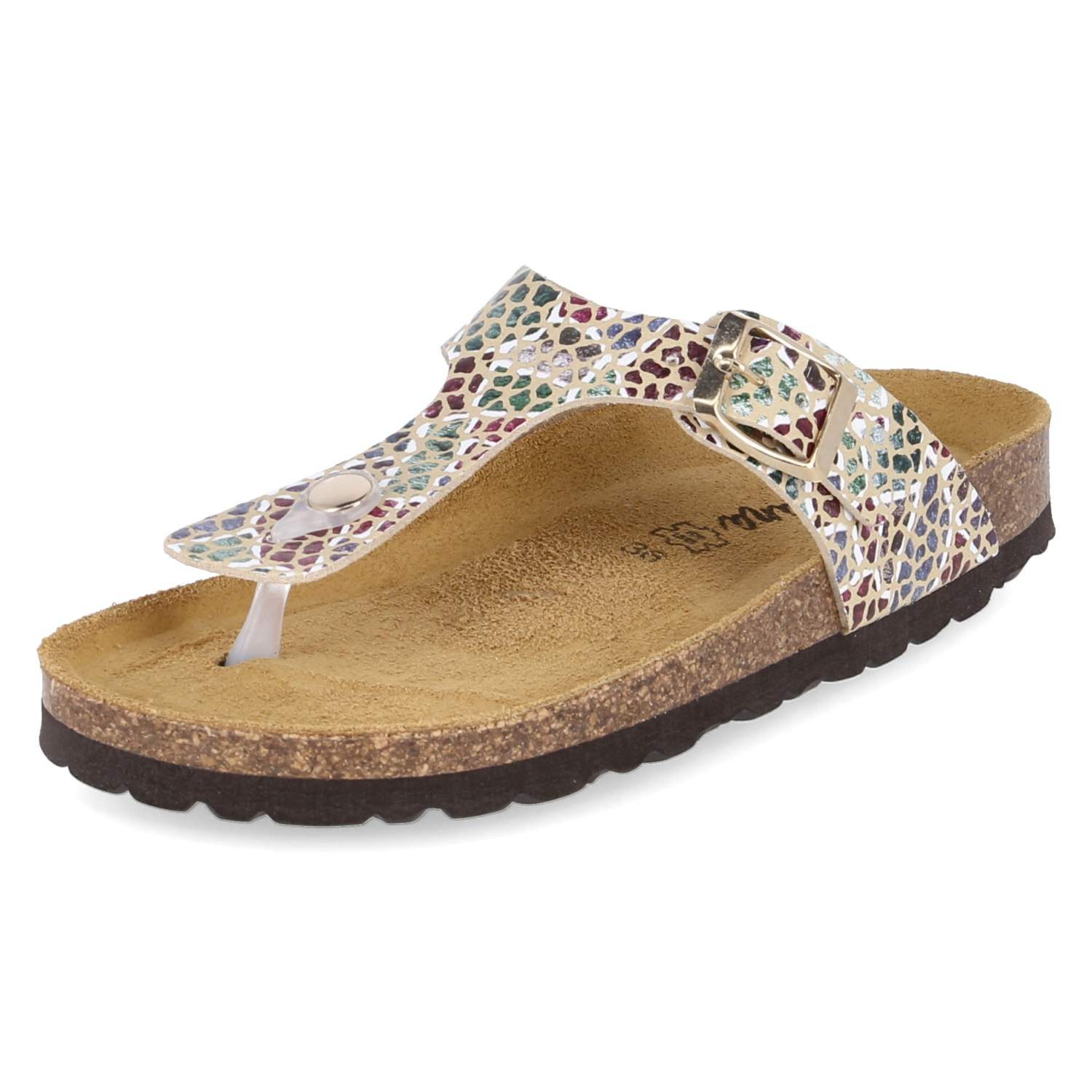Beliana Beliana 0027/ 299/87 Puzzle No.7 Damen Synthetik multicolored Pantolette