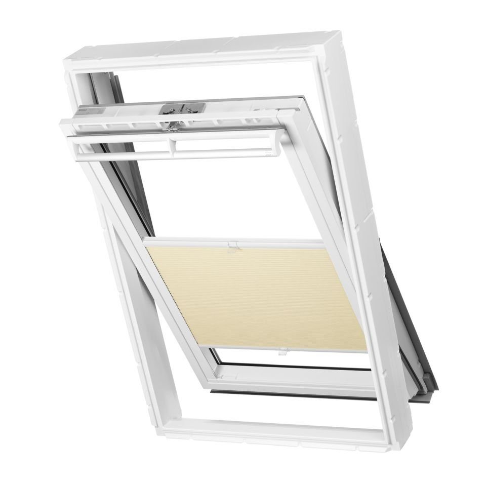Fenster für Velux Dachfenster Verdunkelung ventanara CK02, passend Beige Dachfensterplissee