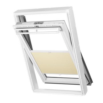 Dachfensterplissee Dachfenster passend für Velux Fenster Beige Verdunkelung CK02, ventanara