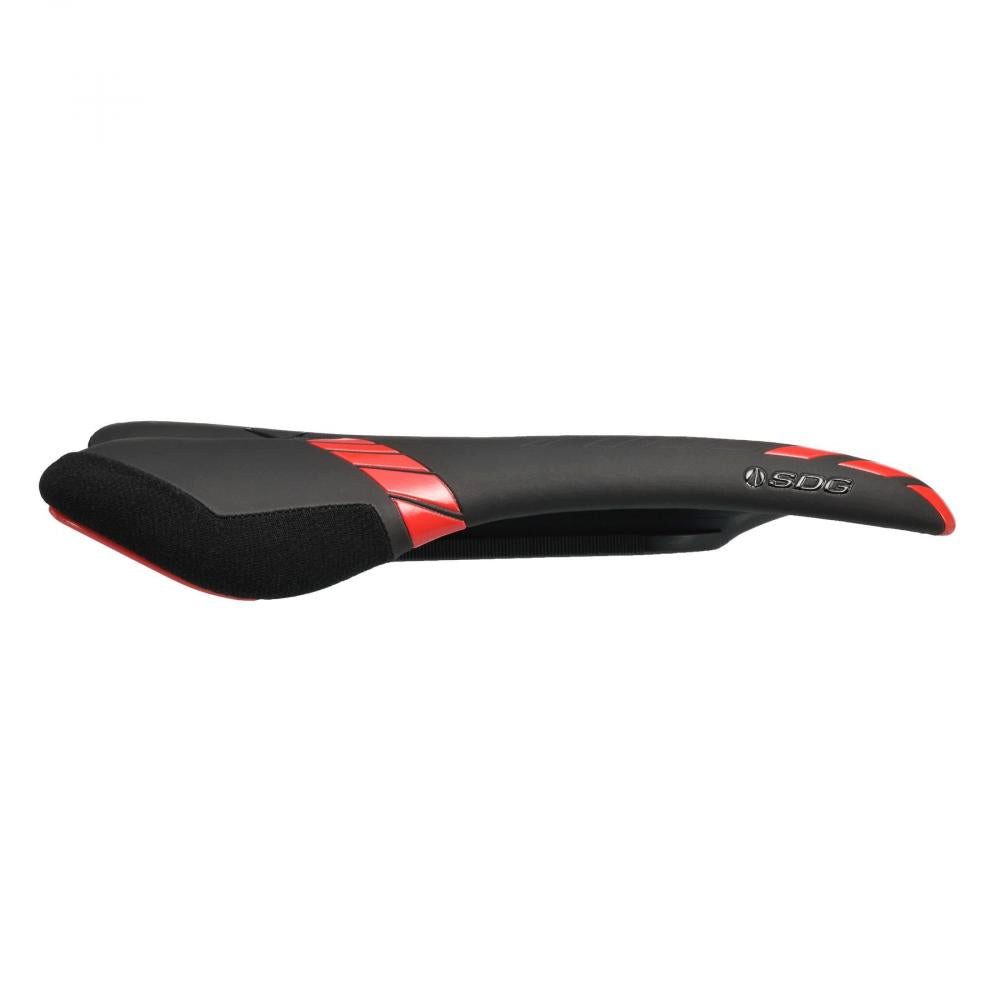 SDG Components Fahrradsattel SDG I-Fly 2.0 Sattel I-Beam schwarz-rot
