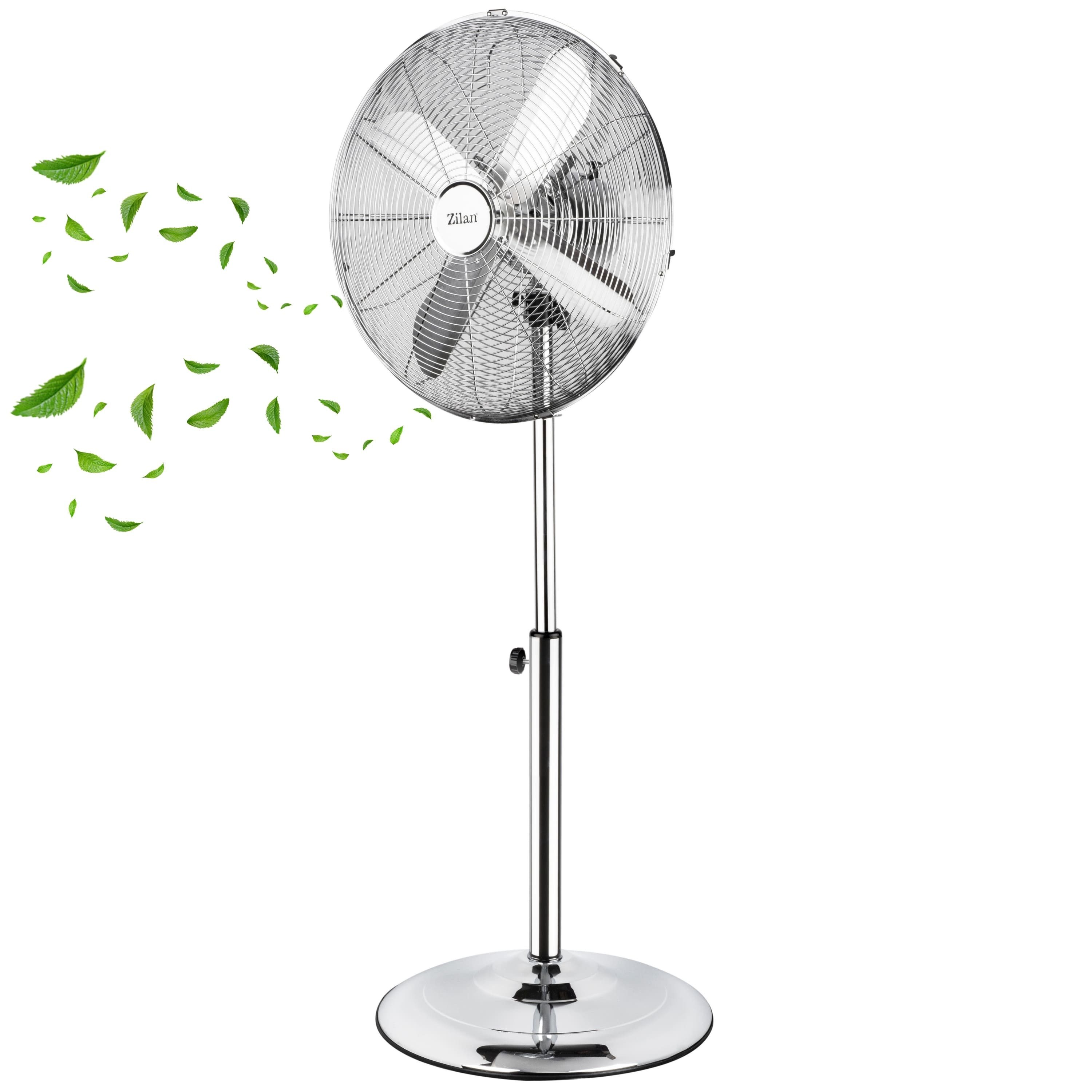 Zilan Standventilator ZLN-1112, großzügiger 45 cm Ventilatorkopf