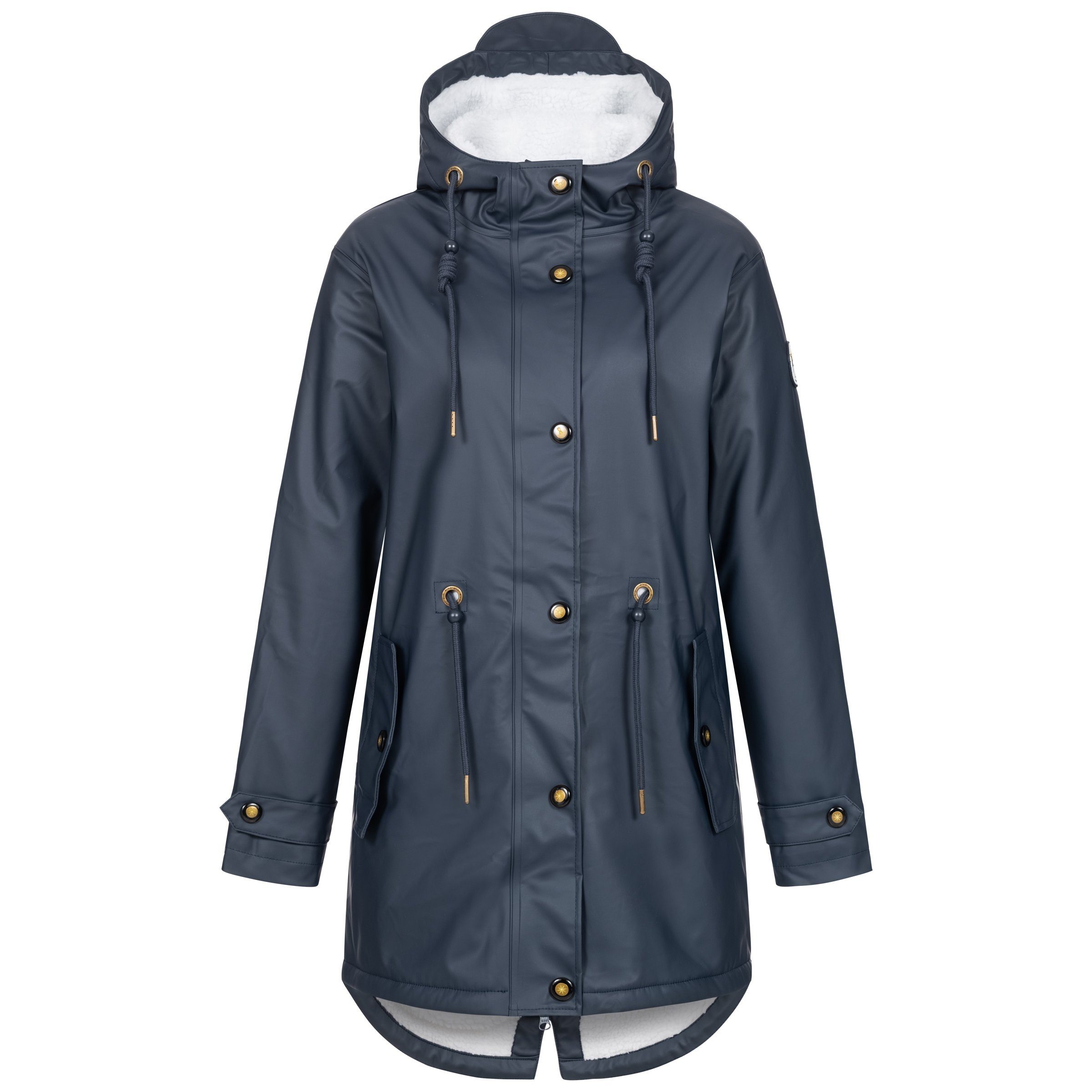 DEPROC Regenmantel WOMEN Größen Friesennerz Großen HALIFAX in navy NEW Active auch erhältlich